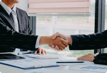 GACS distributor partnership handshake